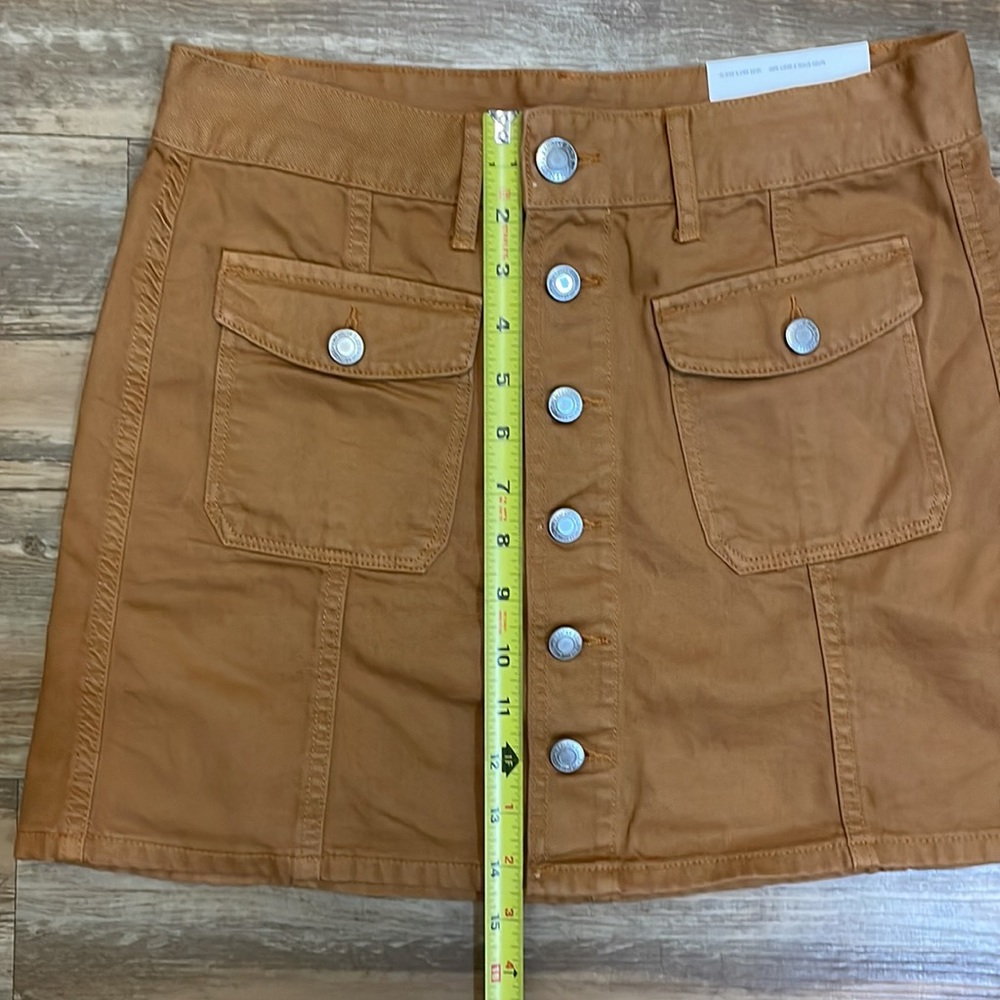 American eagle khaki denim skirt NWT - Picture 11 of 12